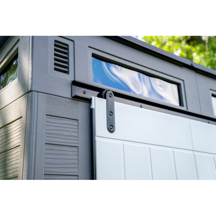 Suncast Modernist Barn Door Storage Shed & Reviews Wayfair Canada